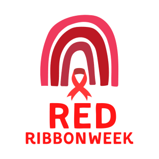 Red Ribbon Week We Wear Red Ribbon Week Awareness T-Shirt