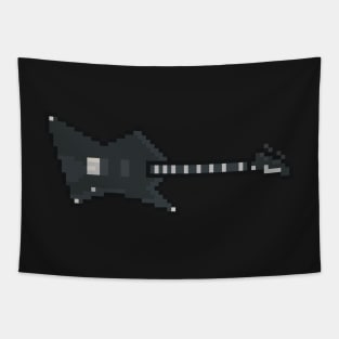 Pixel Black KE1 Guitar Tapestry