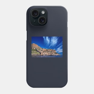 Monemvassia from the sea Phone Case