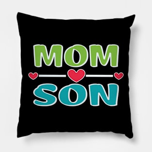 Mother's day mom-son bonding Pillow