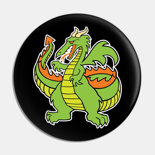 Dr. Steel Dragon Tattoo Full Color Pin by HustlerofCultures