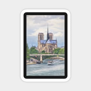 Memories of Notre Dame Magnet