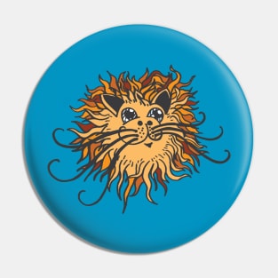 Cat Lion Pin