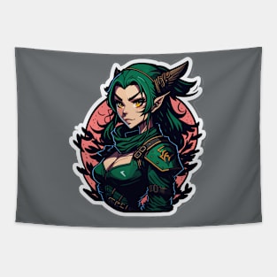 Elf Ranger Tapestry