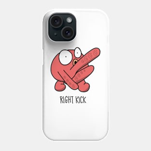 Muay Thai Right Kick Octopus Phone Case