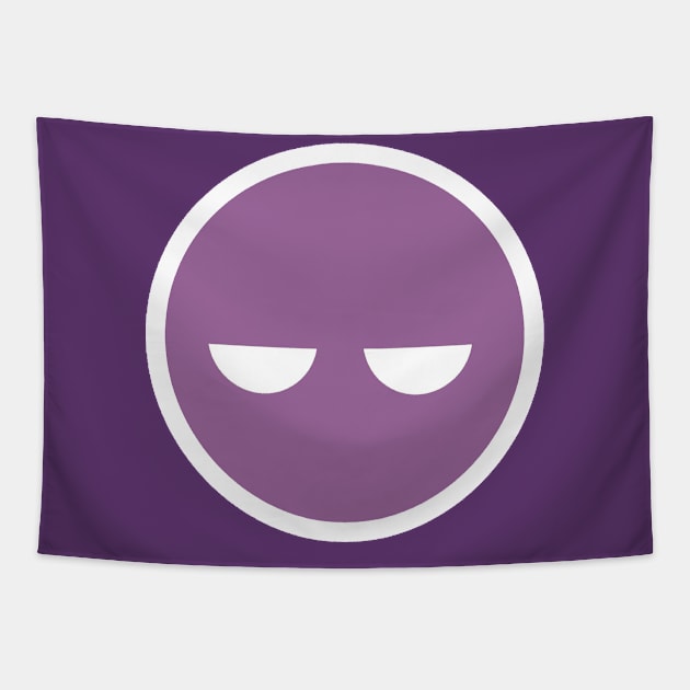 Purple Alien Tapestry by GreenGuyTeesStore