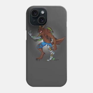 Cyborg Werewolf Phone Case