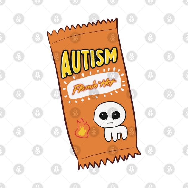 autism flamin hot sauce by goblinbabe