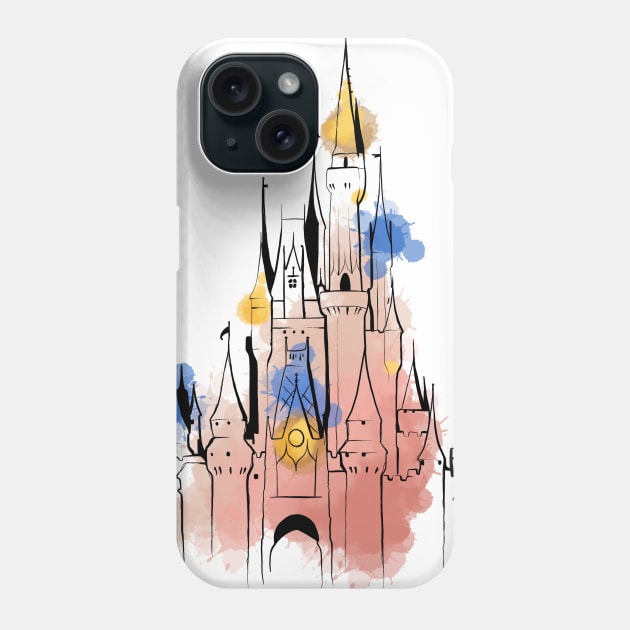 Magic Kingdom Phone Case by Ginny Heart Lab