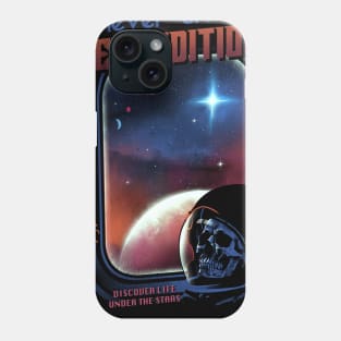 Astroanut Skull Tshirt Space Cosmic Never-ending Expedition Phone Case