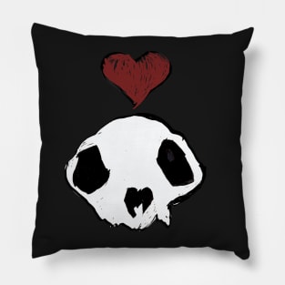 Undead Cats Need Love Too Pillow