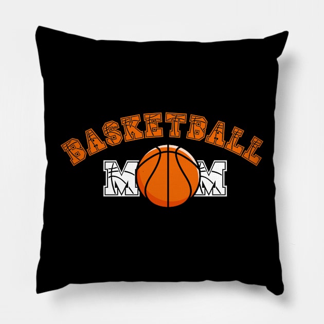 Basketball Mom Pillow by oneduystore