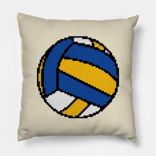 Volleyball Pixel Art Pillow