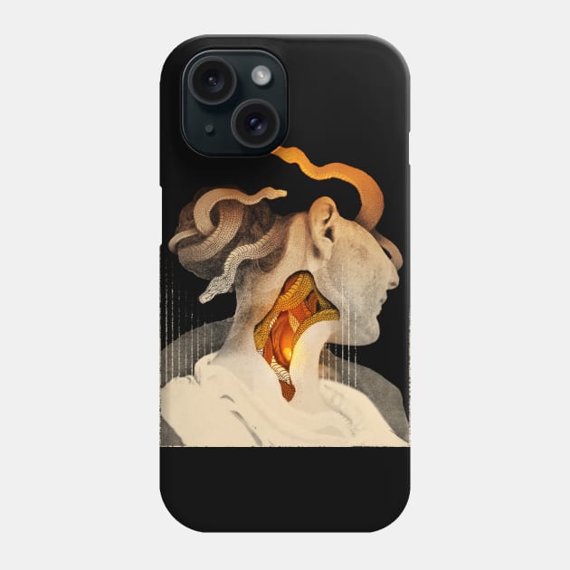 Medusa Phone Case by AlexEckmanLawn