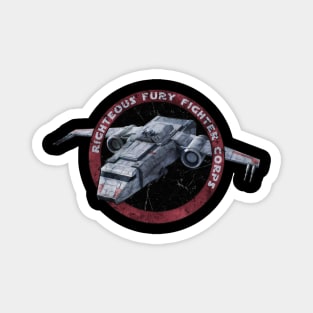 Righteous Fury fighter Corps Magnet