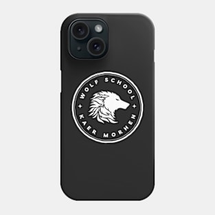 Wolf School - Kaer Morhen - Black - Fantasy - Witcher Phone Case