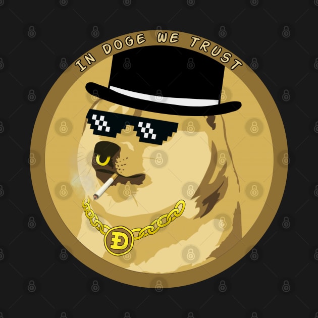 Gangster Doge by Milasneeze