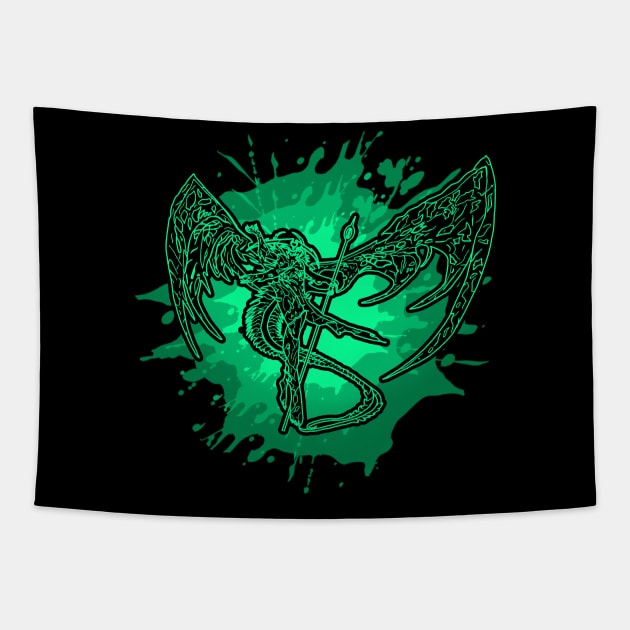 Atraxa Praetor's Voice - EDH Commander Magic Mage Planeswalker T-Shirt Tapestry by GraviTeeGraphics