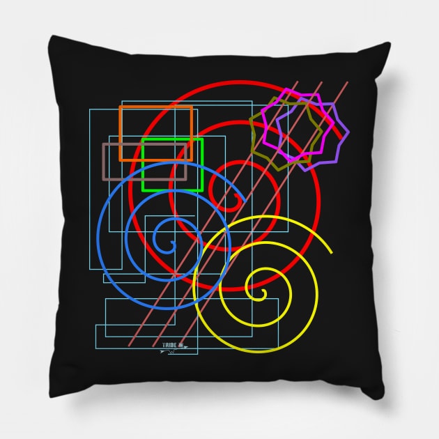 Lines Pillow by GenaroW