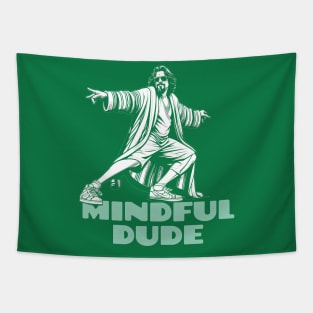 Mindful Dude Lebowski Yoga Tapestry