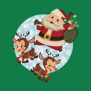 santa's on his way T-Shirt