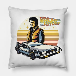 Back to the Future Pillow