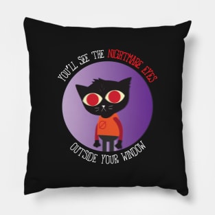 Nightmare Eyes Pillow