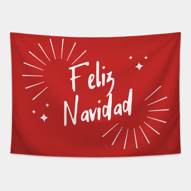 Feliz Navidad Tapestry by stephanieduck