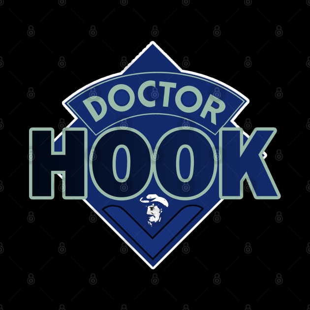 Doctor Hook - Doctor Who Style Logo by RetroZest