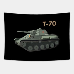 T-70 WW2 Soviet Tank Tapestry