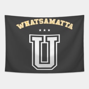 Whatsamatta U Letter Awesome Funny University Tapestry