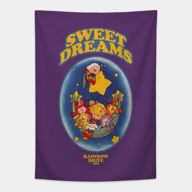 Sweet Dreams Rainbow Brite Tapestry by Tangan Pengharapan