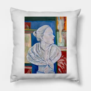 Sofie portrait bust Pillow