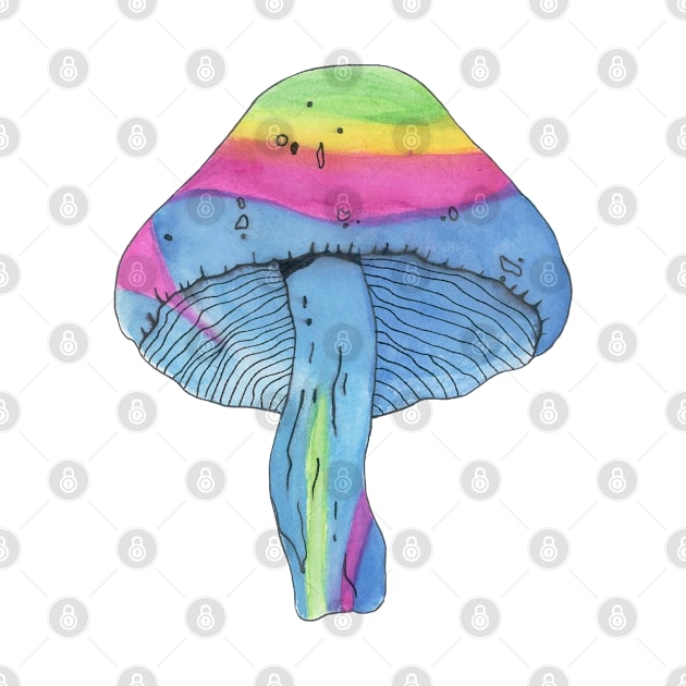 Trippy Shroom by artbykizza