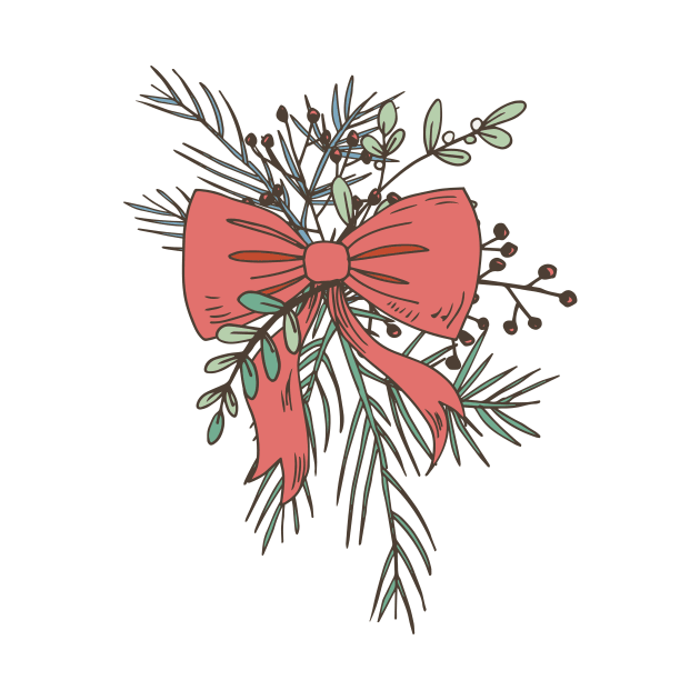 Christmas Bow by SWON Design