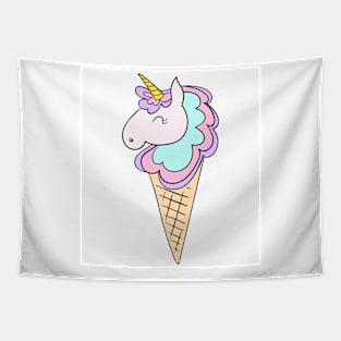 Unicorn Icecream Tapestry