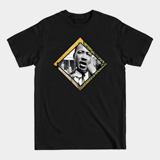 Discover MLK Retro Fabric Diamond - Martin Luther King Day - T-Shirt