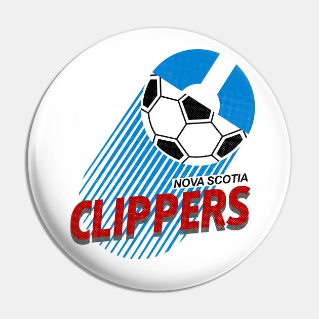 Defunct Nova Scotia Clippers Soccer Pin by LocalZonly