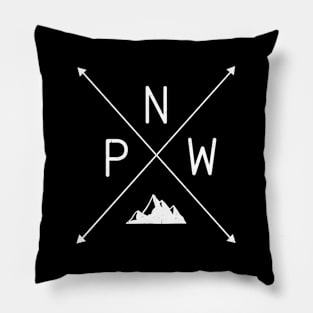 Pacific North West Mountain Pillow