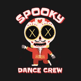 Halloween Cute Dancing Skeleton T-Shirt