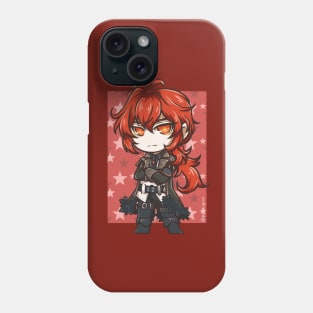 Chibi Diluc Phone Case