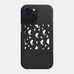 Cats Patterns Stickers Colorful Phone Case
