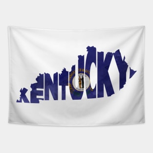 Kentucky Typo Map Tapestry