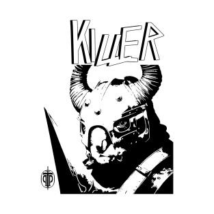 Killer Koala - Barbarians of the Storm - Character - Black Logo T-Shirt T-Shirt T-Shirt