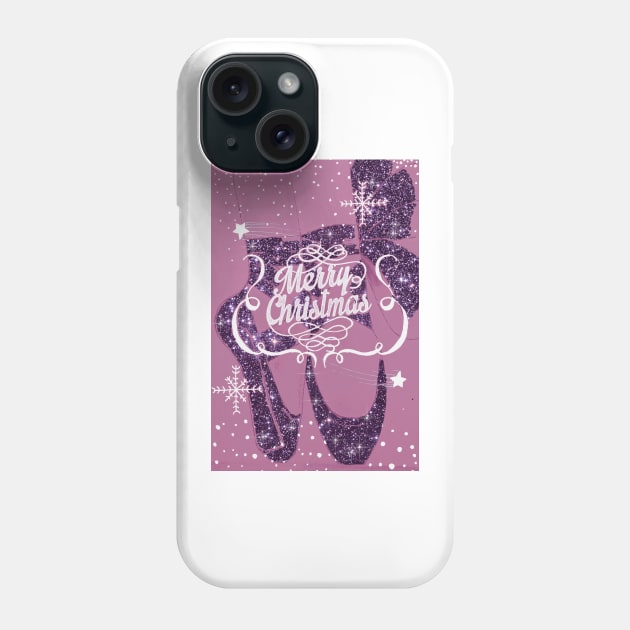 Merry Christmas Swanlake No. 3 Phone Case by asanaworld