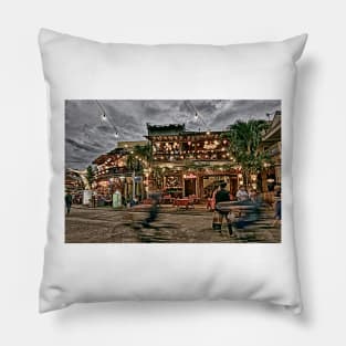 Hoi An - city in Vietnam - at twilight Pillow