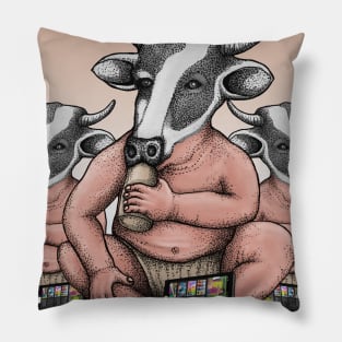 baby cow Pillow