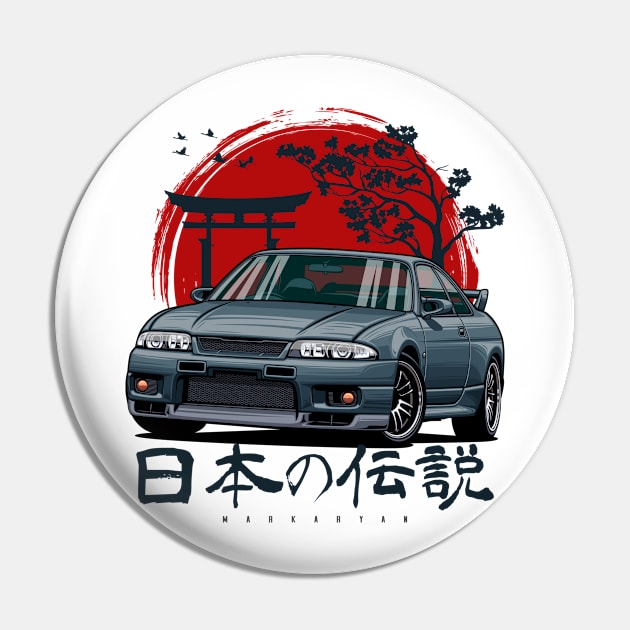 Skyline R33 GTR Pin by Markaryan