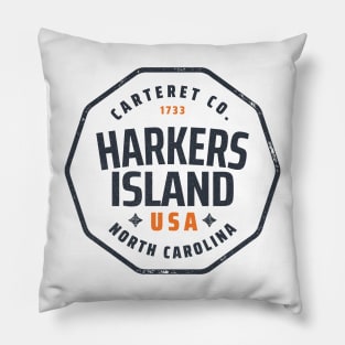 Harkers Island, NC Summertime Vacationing Memories Pillow