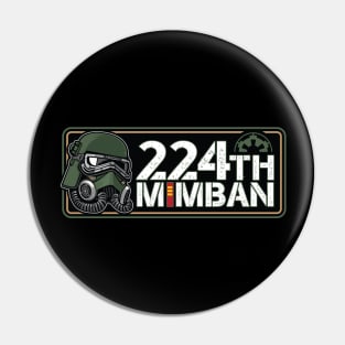 224th Mimban Cog Pin